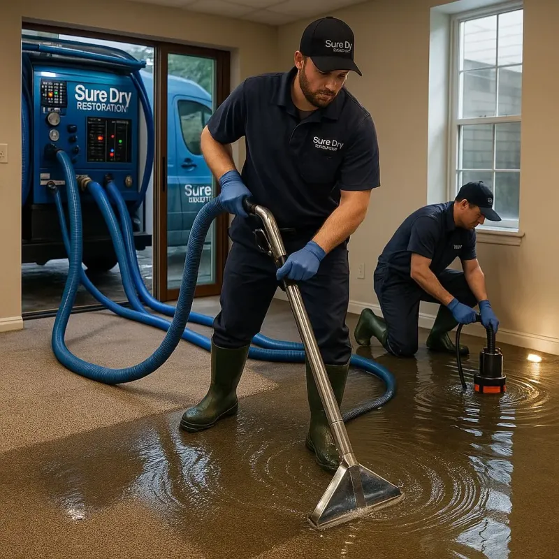 Water Extraction and Removal process in Coalinga, CA